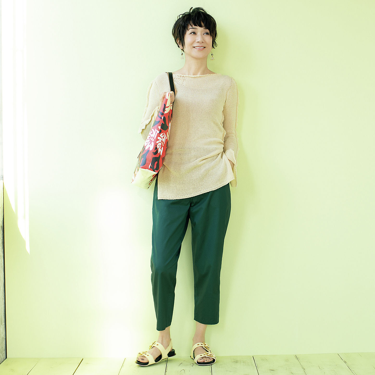 MARNI PVCトートバッグ