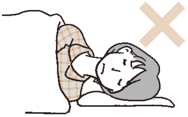 低すぎる枕