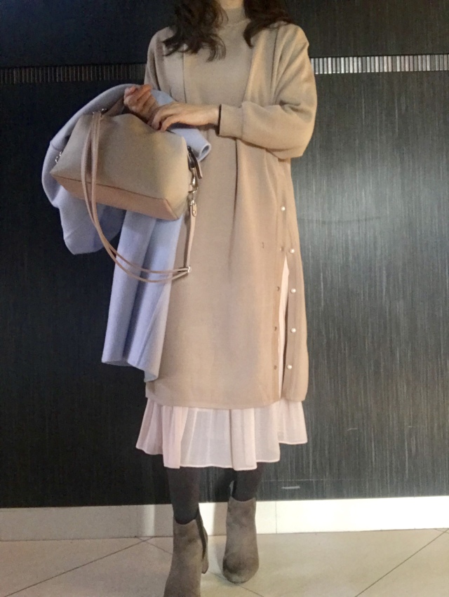 見つけました 今から着られて春も活躍するワンピース Happy Plus One ハピプラワン