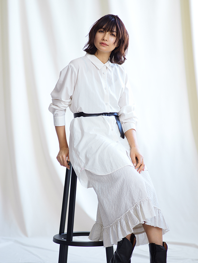 Style6:自由なシルエットで楽しむ新鮮なレイヤード