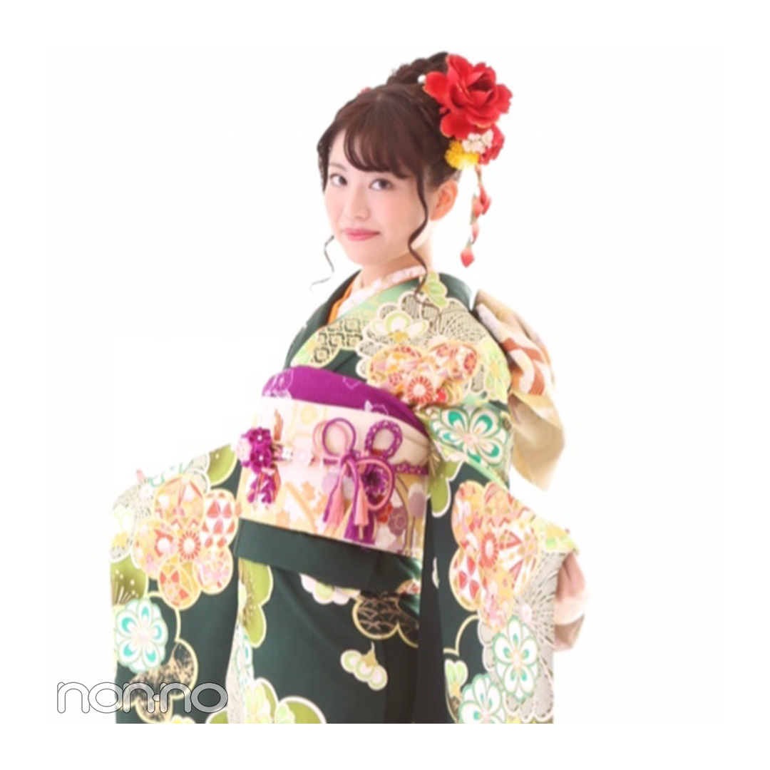 ノンノ専属読モ カワイイ選抜の着物コーディネイトまとめ 11選 Non No Web ファッション 美容 モデル情報を毎日お届け