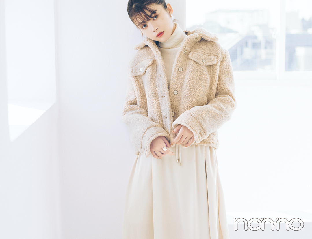 「ニュアンスがある」ってどういうこと? 冬の白で馬場ふみかが実践!_1_4