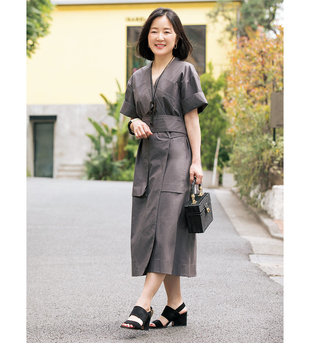 Eririさんのハイ ロースタイル 美女組ファッションsnap ファッション誌marisol マリソル Online 40代をもっとキレイに 女っぷり上々