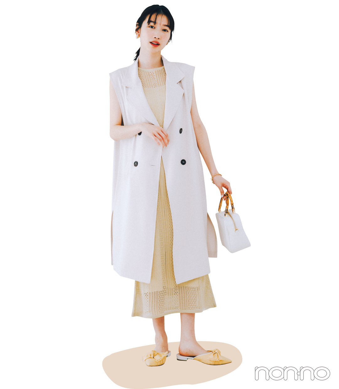 岡本夏美の夏服着こなしTIPS8-3