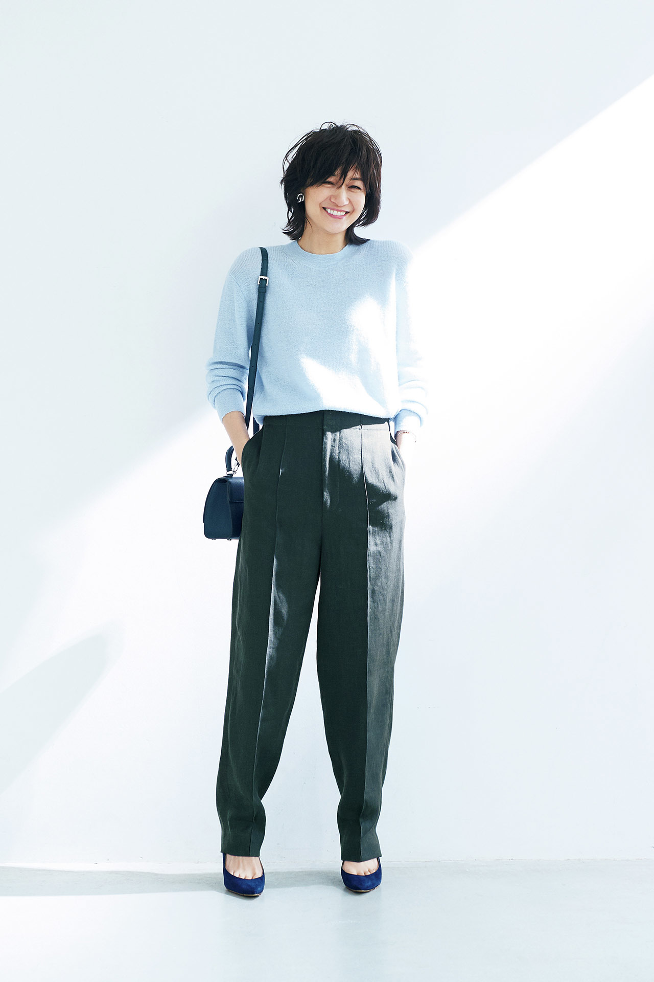 春のミニマム ワードローブ でつくる 村山流 最旬スタイル 五選 Web Eclat 50代女性のためのファッション ビューティ ライフスタイル最新情報