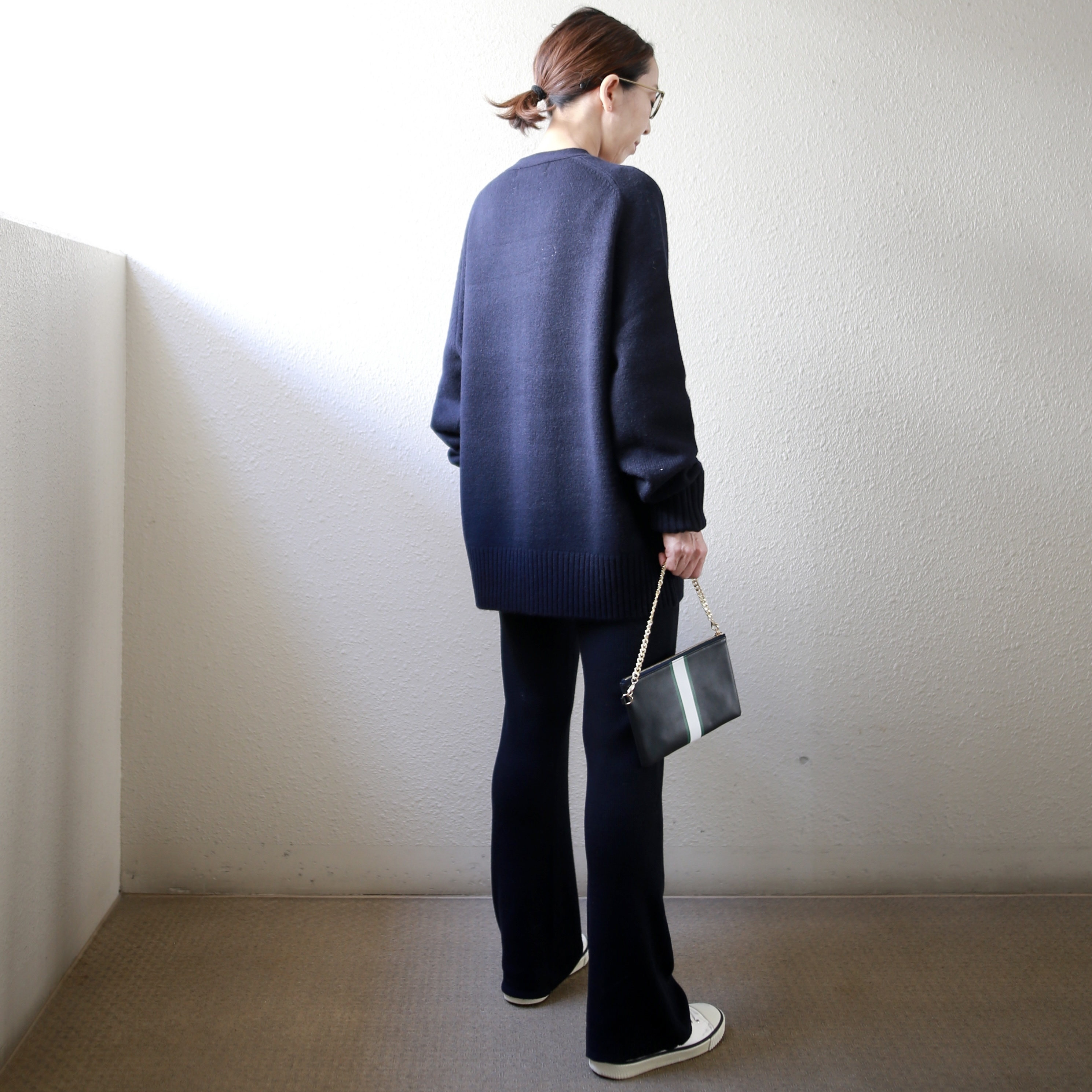 40代ニットアウター extremecashmere カーディガン 06