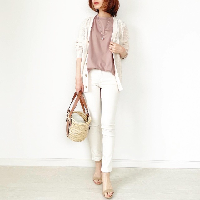 大人にこそ似合う!ノースリーブTシャツ【tomomiyuコーデ】25