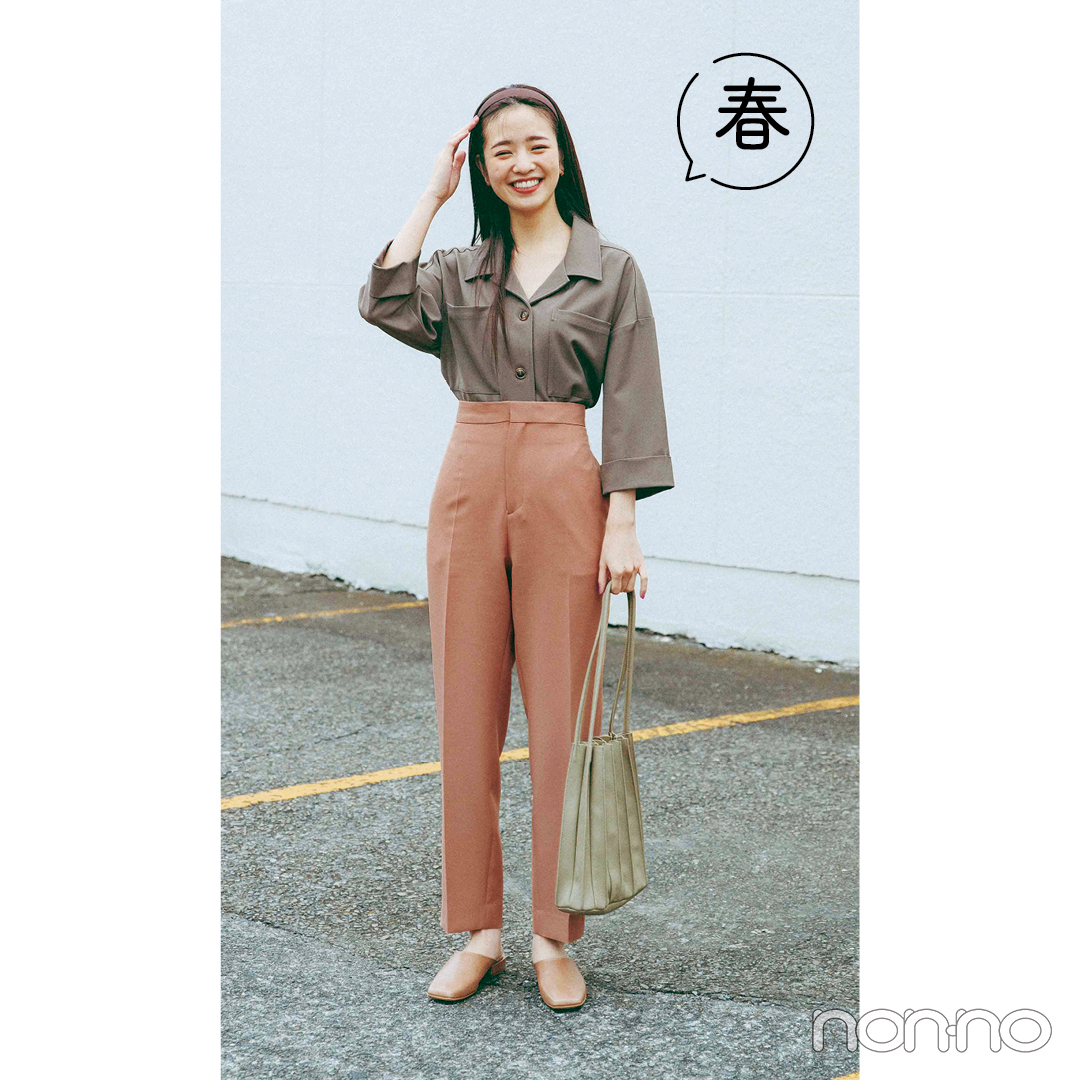 2021春トレンド★ カラーパンツ、今から春までこんなに使える!_1_5