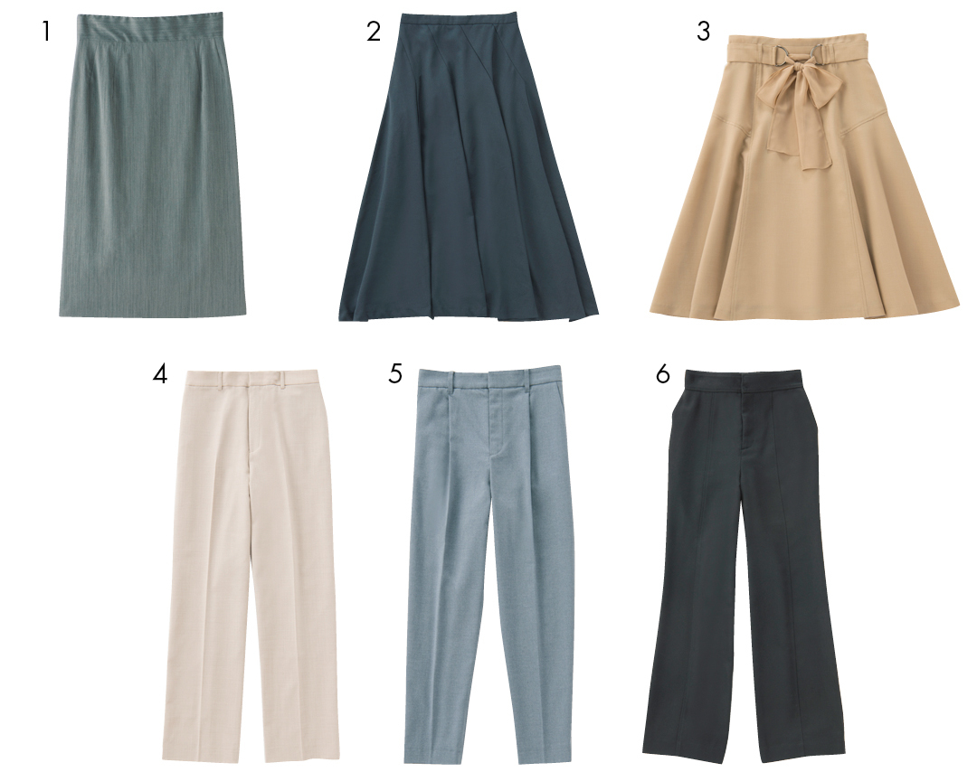 スカートとパンツ、オフィス用に買っておくべきは?【新社会人が4月までに買っておくもの⑥】_1_3