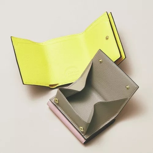L'arcobaleno×eclat 三つ折りミニウォレット ¥26,000+税