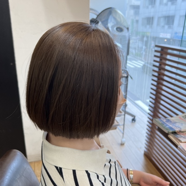 40代ヘア ボブ 韓国ボブ ボブヘア ボブヘアアレンジ トキオインカラミ