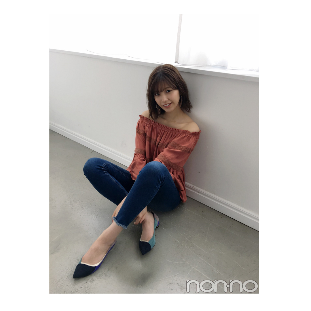 渡邉理佐はキレイめ靴でスキニーを女っぽく格上げ♡ 【毎日コーデ】_1_1