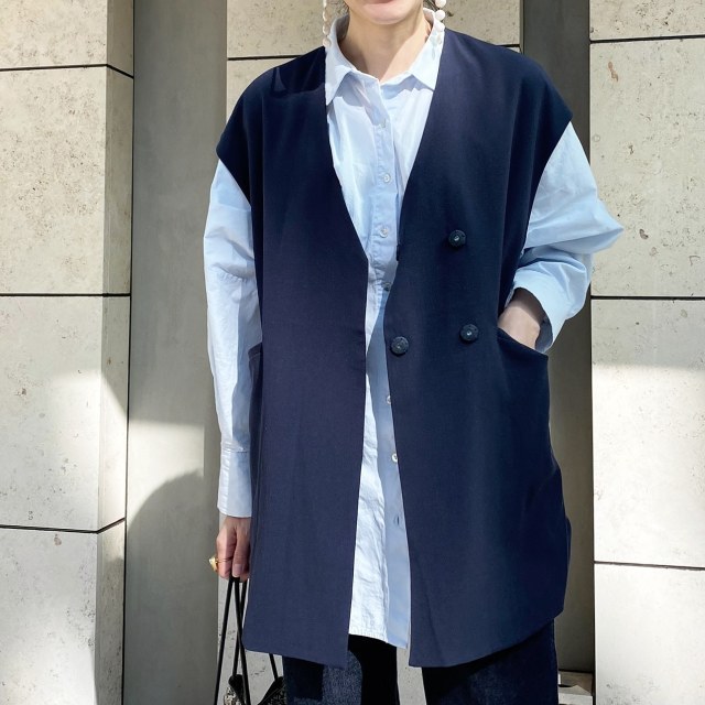 この春のHIT服「シャツ」をアラフォーはこう着る!最旬シャツコーデまとめ|40代ファッション_1_35