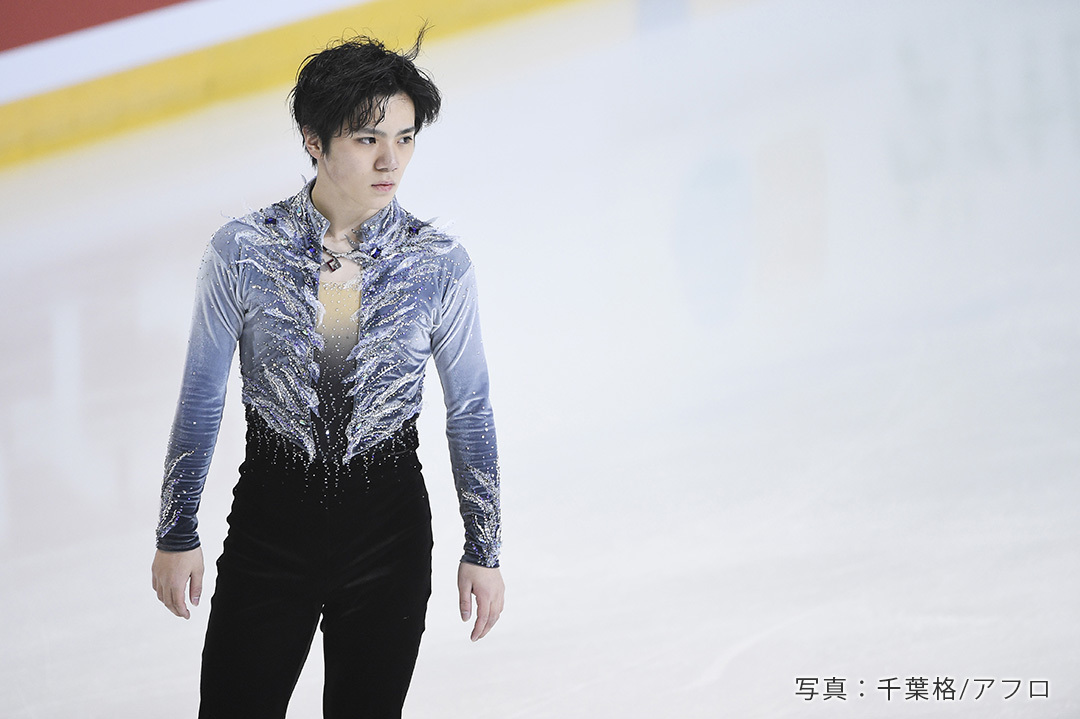 2017年グランプリシリーズフランス大会男子SPでの宇野昌磨選手