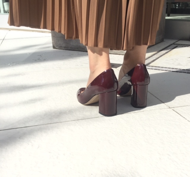 FORDMILLS×FABIO RUSCONIのチャンキーヒールパンプスで、足元から秋色に_1_2