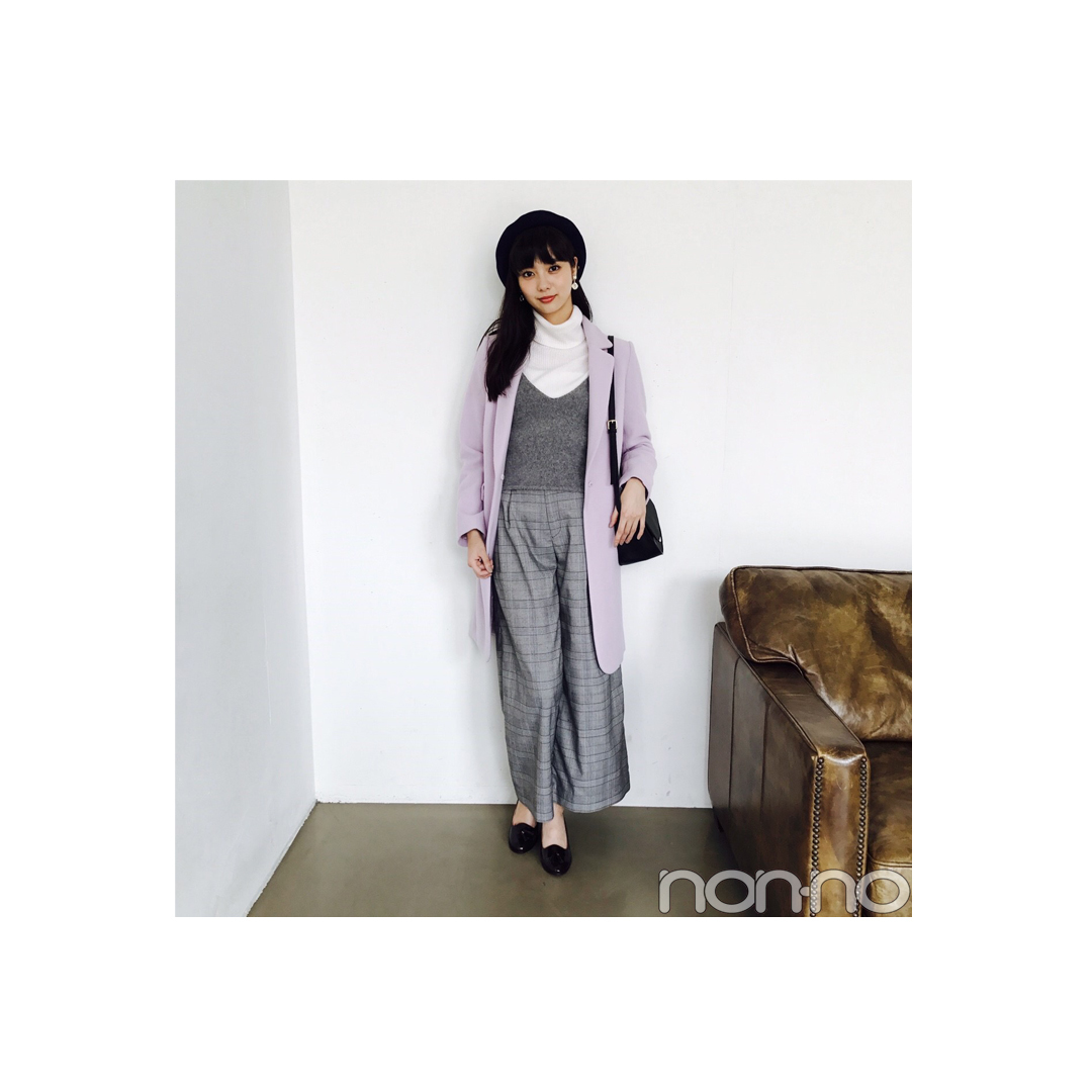 新川優愛のきれい色チェスターコーデがおしゃれすぎ【毎日コーデ】_1_1