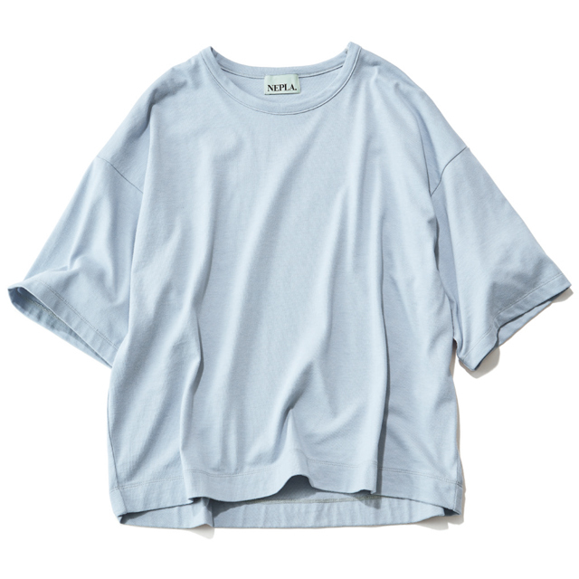 NEPLA. ワイドTシャツ(スカイブルー)