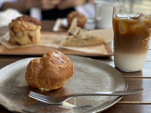 ピザもシナモンロールも美味しかった!そして何と言ってもコーヒーが最高!