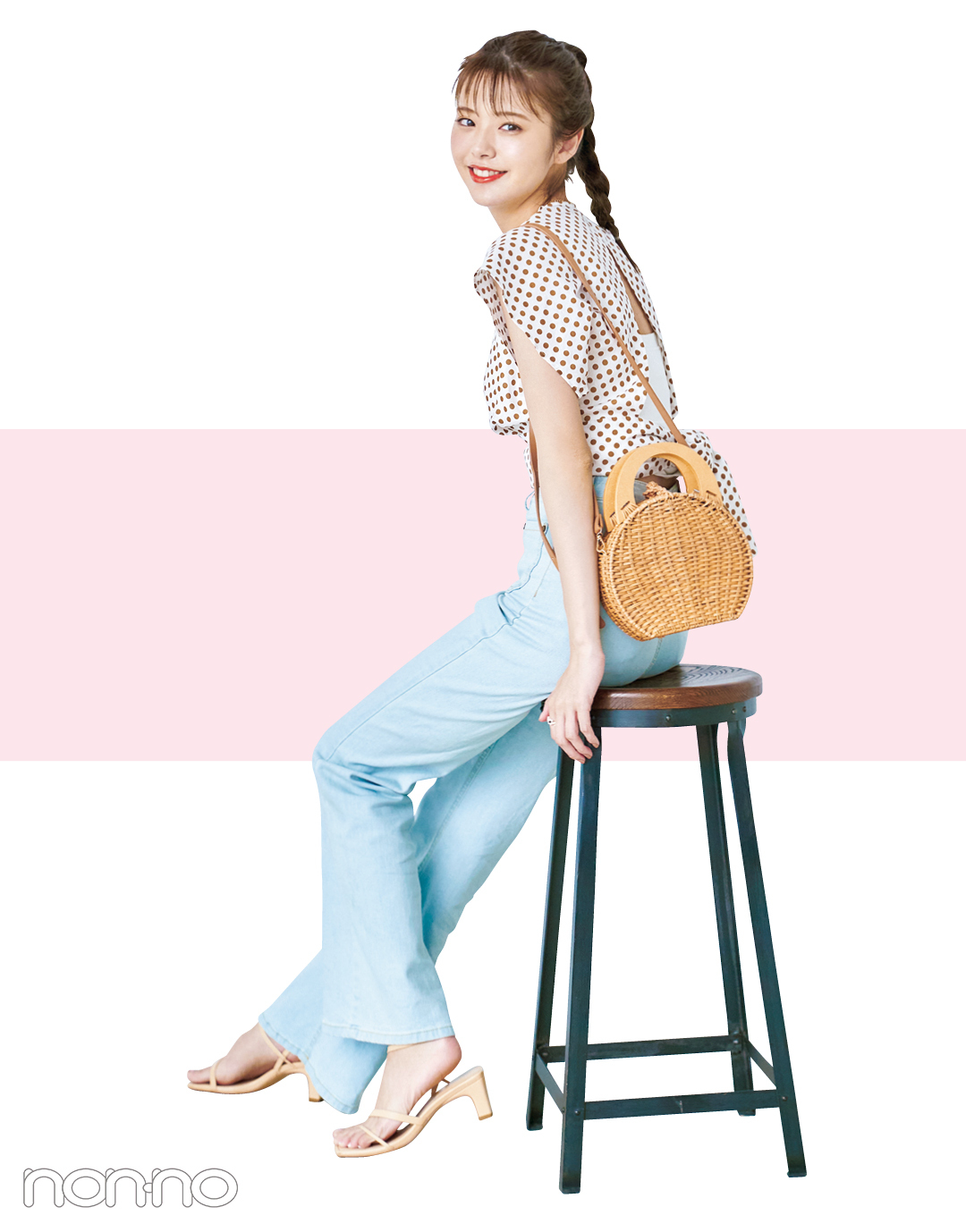 鈴木ゆうかの夏私服1週間コーデday5