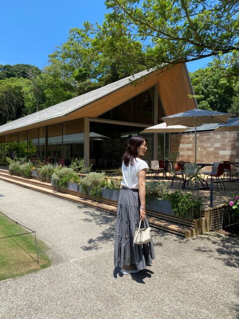 【40代スニーカーコーデ】鎌倉散策はきれいめカジュアルスタイルで!_1_9