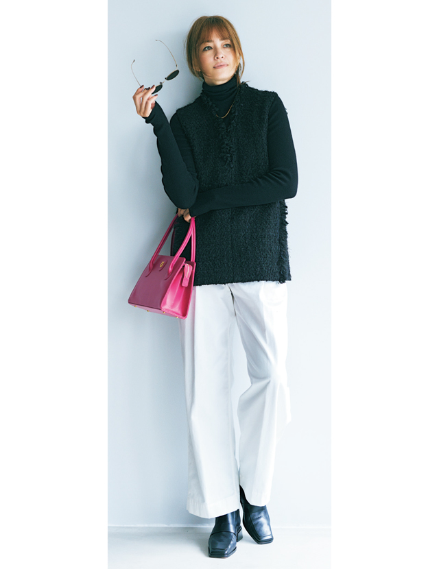 エイトンのタートルニットのRINA