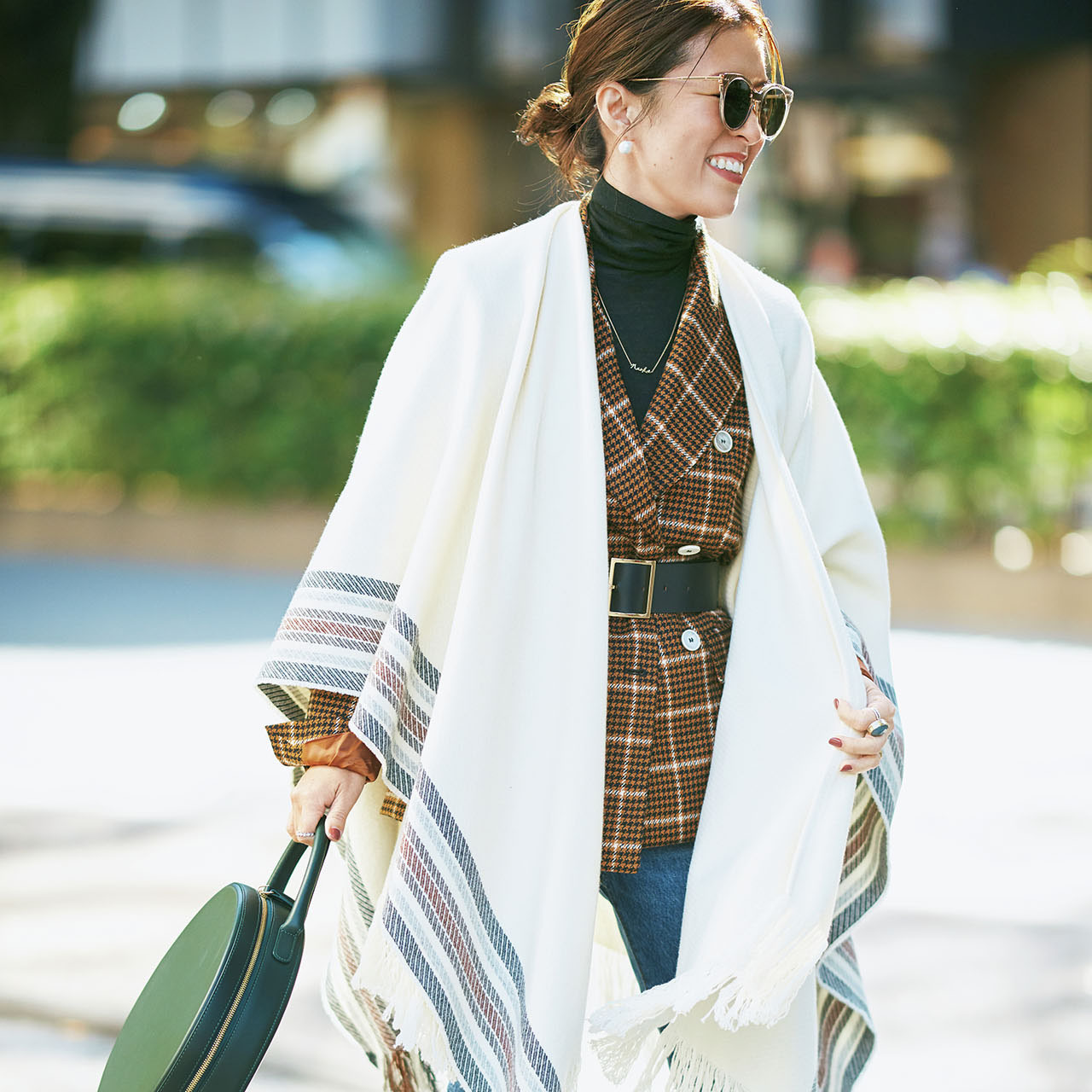 Jマダムを代表するおしゃれ有名人 冬のある日をパパラッチ 五選 Web Eclat 50代女性のためのファッション ビューティ ライフスタイル最新情報