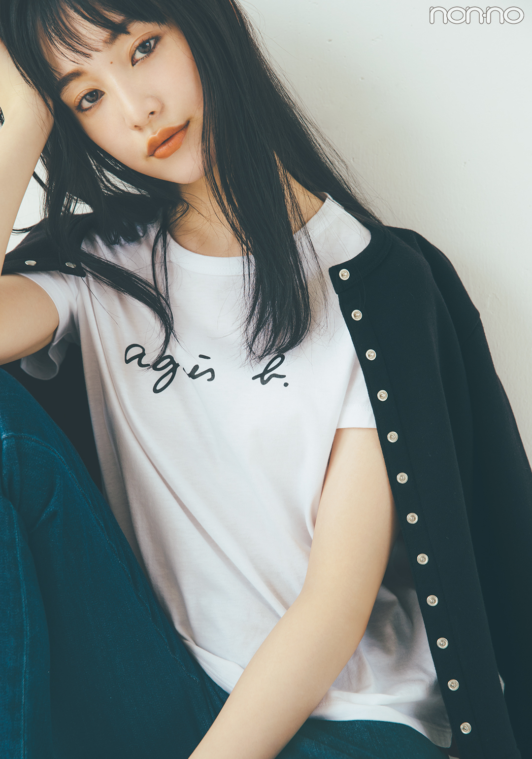 agnès b.(アニエス ベー)のロゴものがキテる♡ Tシャツ、キャップ…秋の新作も!_1_6