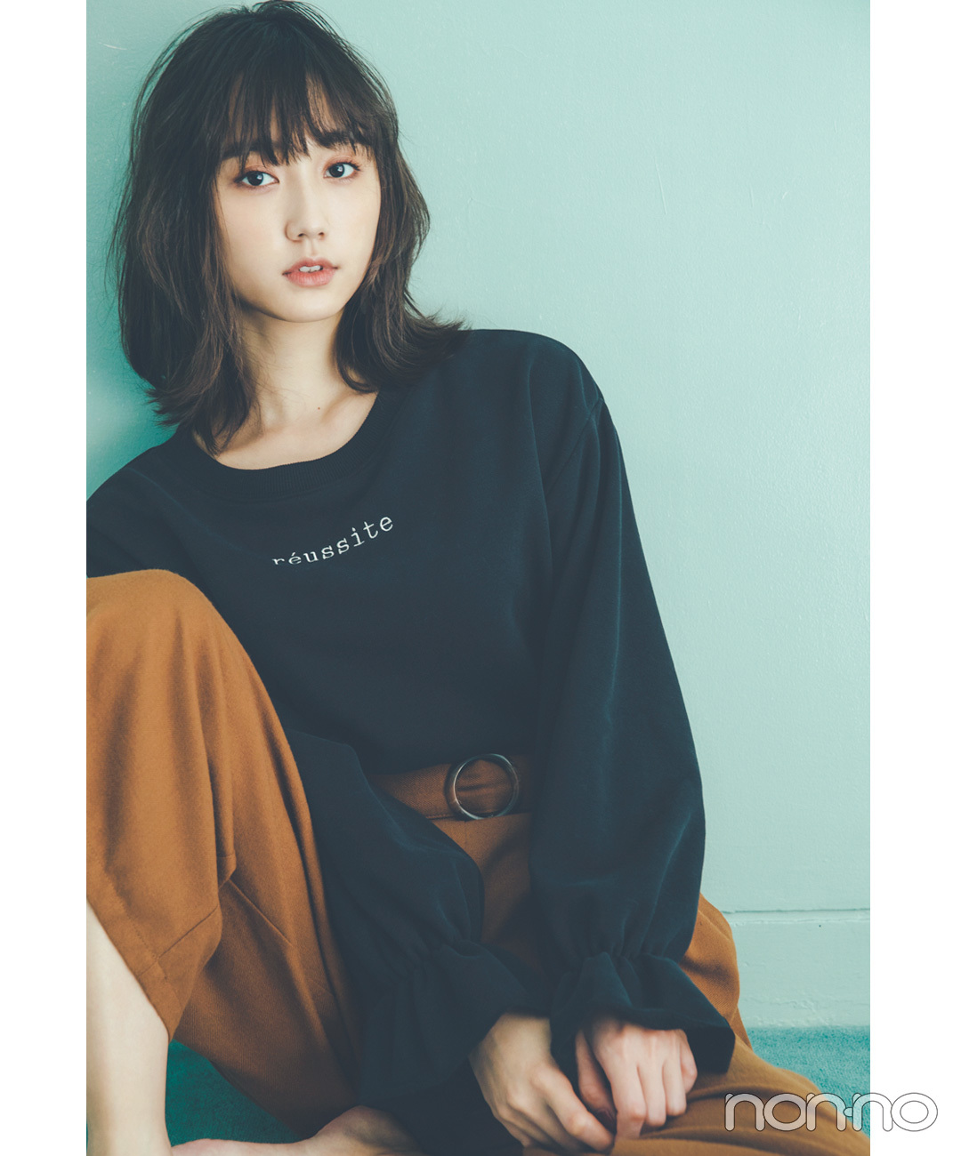 カラー別でお届け 冬の スウェット パーカ コーデ24選 Non No Web ファッション 美容 モデル情報を毎日お届け