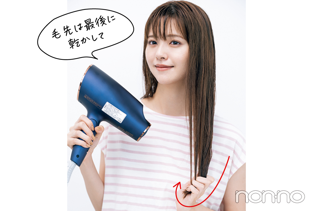 鈴木ゆうかの真夏の髪管理バイブルプロセスカット4-8