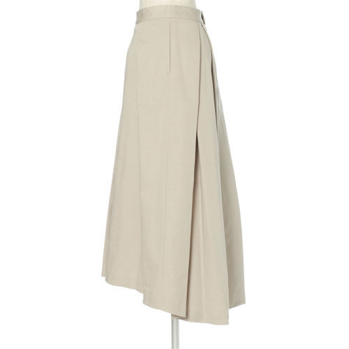 VERMEIL par iena×eclat カラーグログランタックフレアスカート ¥24,000+税