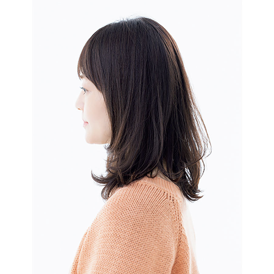 横から見た40代に似合う髪型ヘアスタイル人気ランキング3位