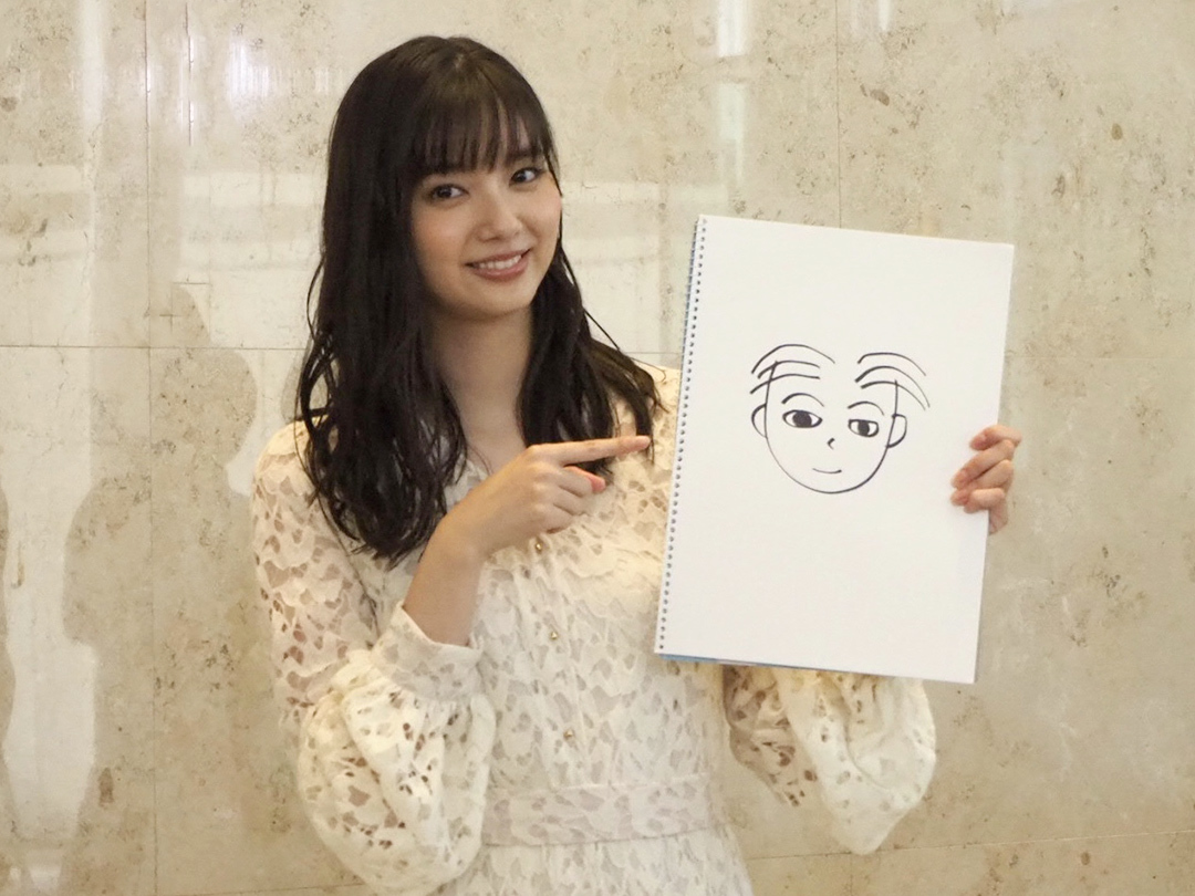 新川優愛が彼の似顔絵を公開!