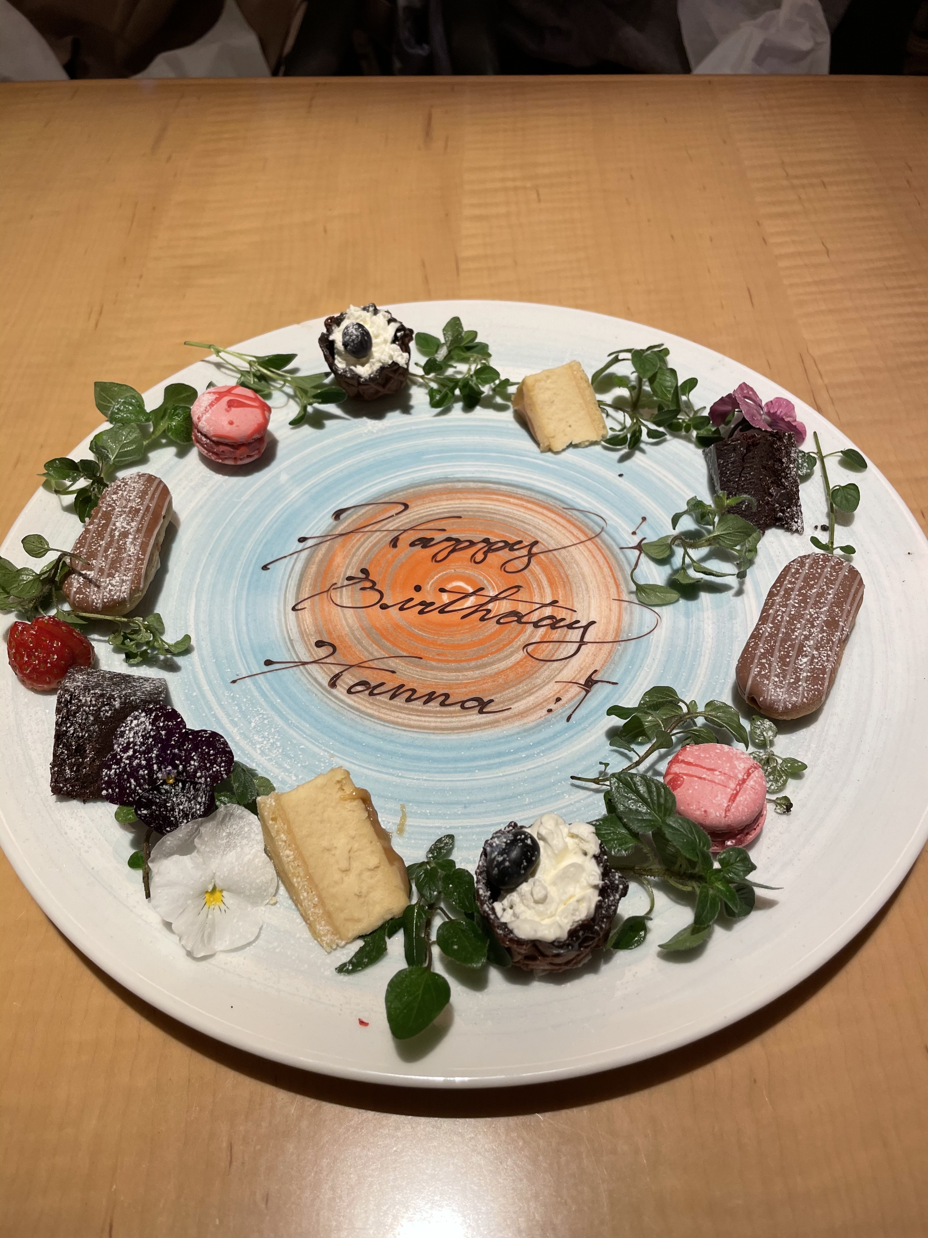 誕生日プレート 東京の可愛い誕生日プレート7選 Non No Web ファッション 美容 モデル情報を毎日お届け