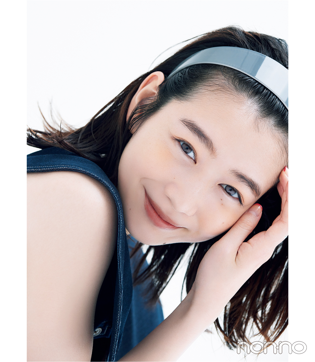 岡本夏美のあか抜けアイラインモデルカット1−1