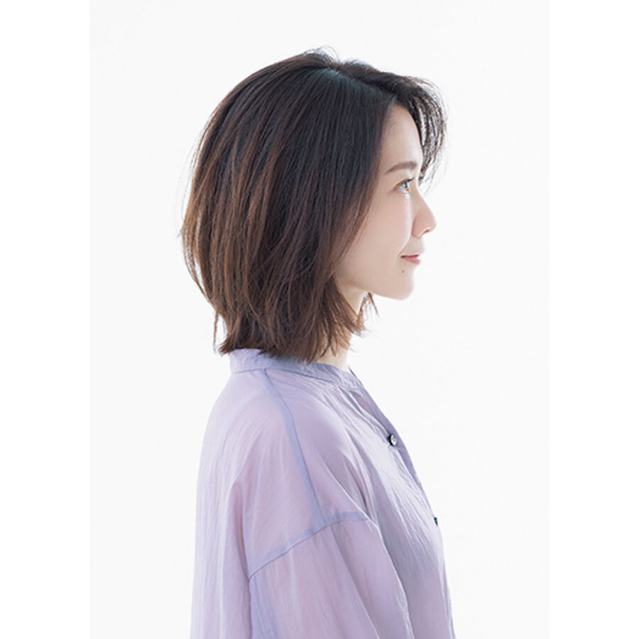 横から見た人気ランキング6位のヘアスタイル