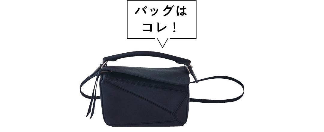 バッグはコレ!