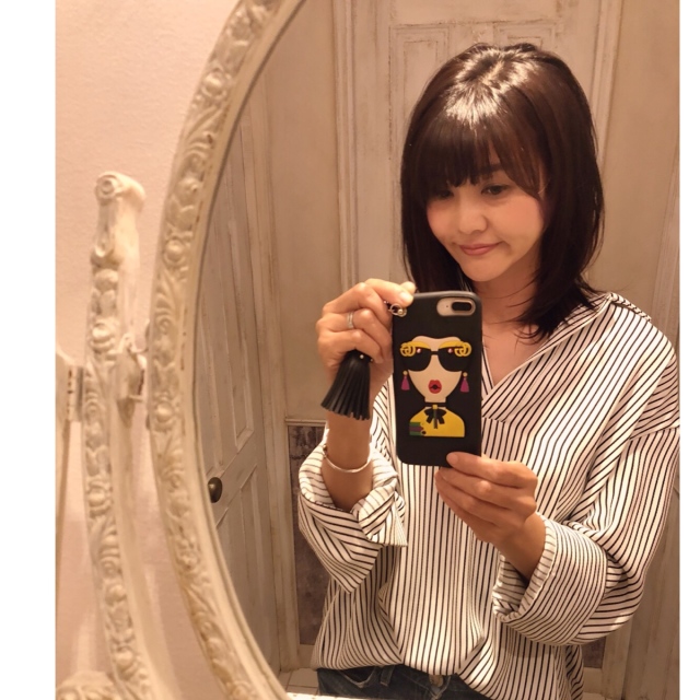 ヘアカラーを秋色にチェンジ_1_2