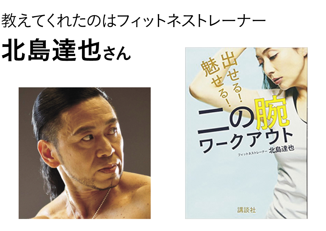 フィットネストレーナー 北島達也 二の腕ワークアウト