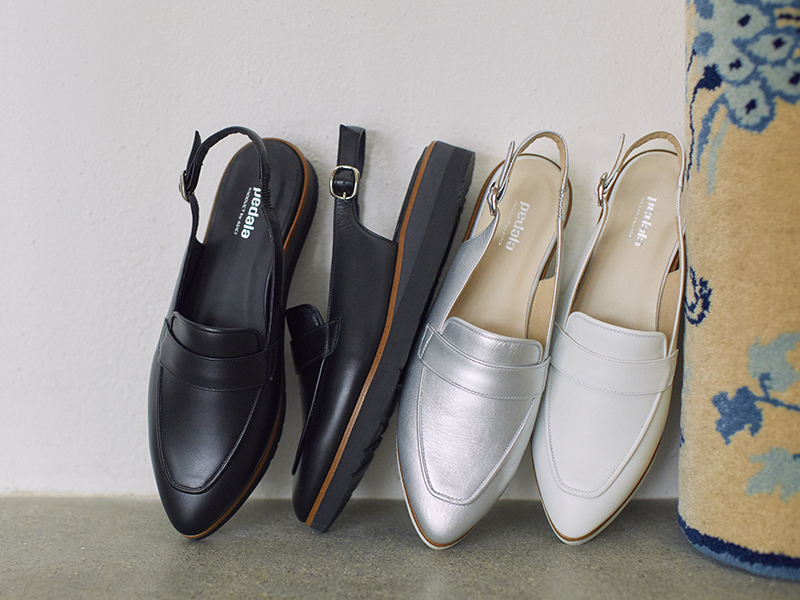 ●靴(3cm)各¥28,600/アシックスジャパン(ペダラ)