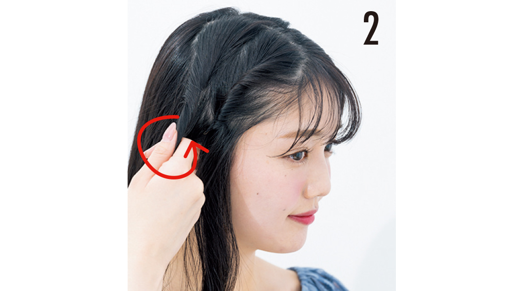 ヘア崩さない女子★ フェミニン派のねじりヘアアレをチェック!_1_5