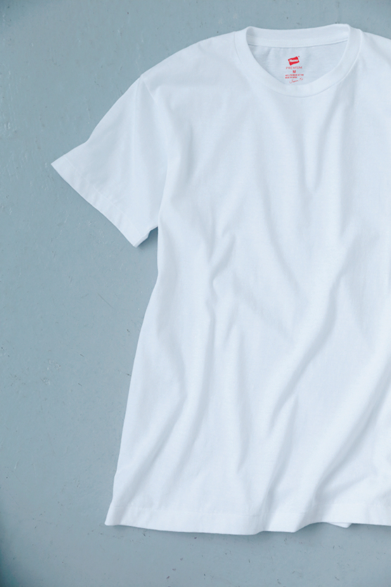 村山佳世子さんが提案するプチプラファッション名品はヘインズのTシャツ