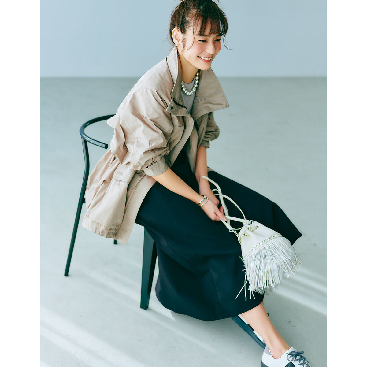 竹下玲奈 ブルゾン