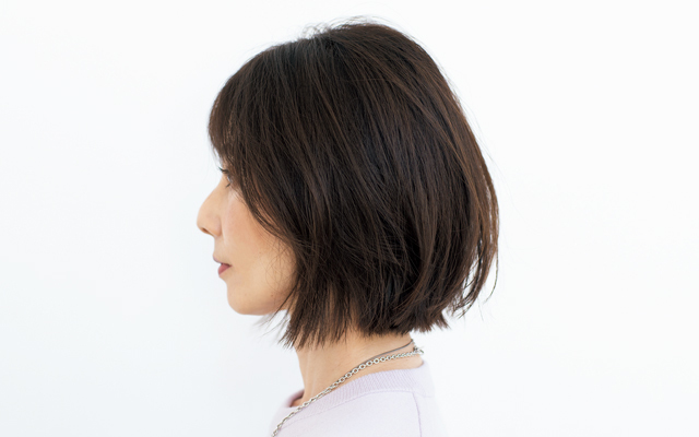 フォルムがくずれにくいワンレングスボブ サイド