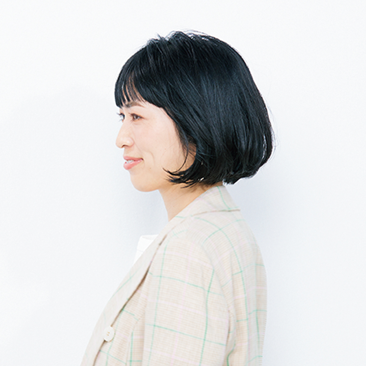 横から見た 人気ヘアスタイル6位の髪型