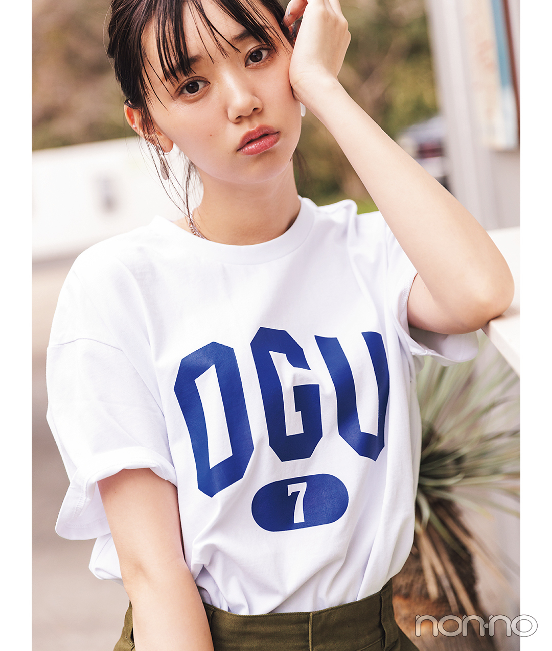 １枚で主役級 話題のショップtシャツで差をつける 夏の本命tシャツ21 Non No Web ファッション 美容 モデル情報を毎日お届け