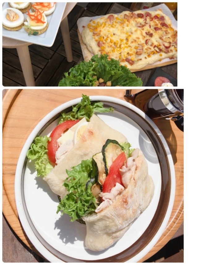 手作りパンごはん