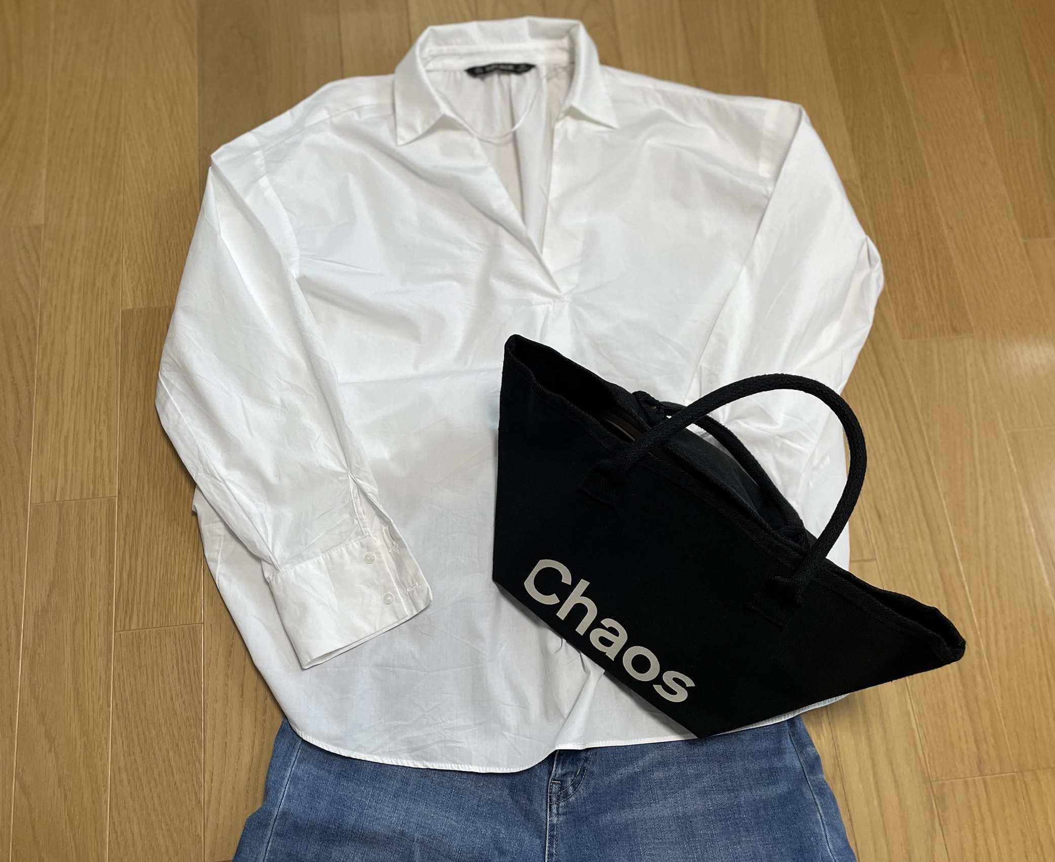 ChaosトートとZARA×UNIQLOでベーシックコーデ♬_1_8