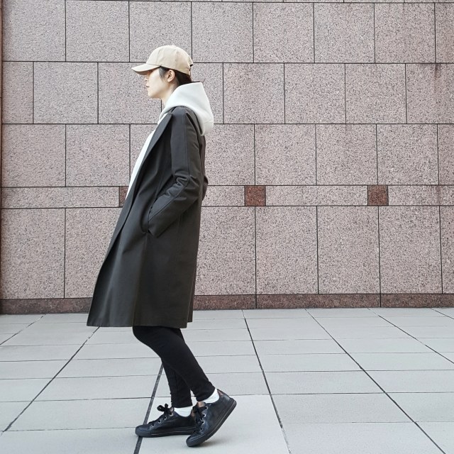 暖かuniqloレギパンで冬支度 大人カジュアルなワンマイルコーデ ファッション誌marisol マリソル 40代をもっとキレイに 女っぷり上々