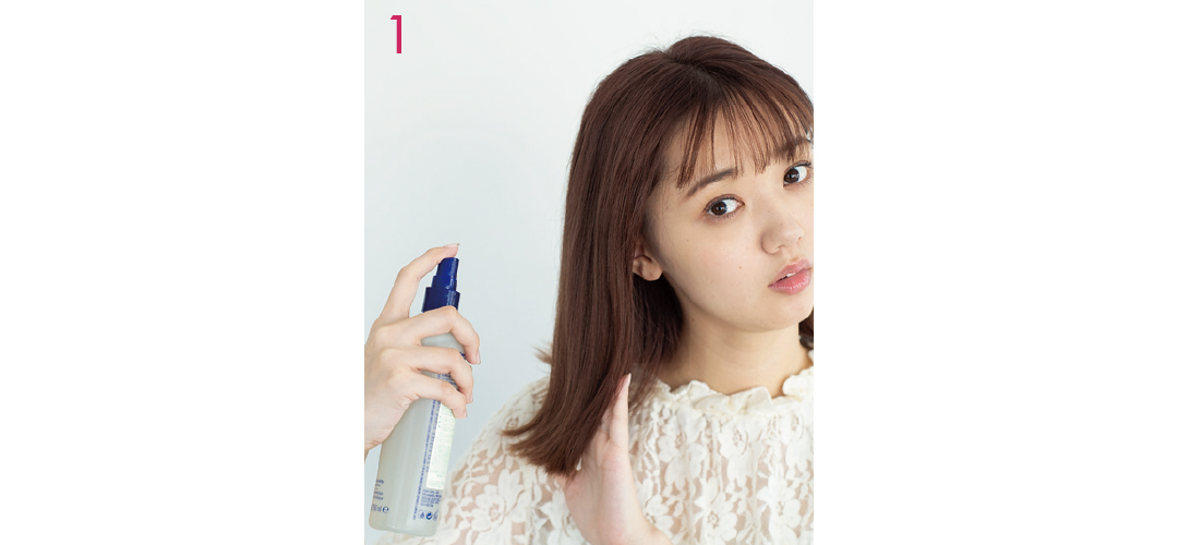 【ヘアアレンジ】簡単巻き髪テク★ 揺れるミディアムはこう作る!_1_4