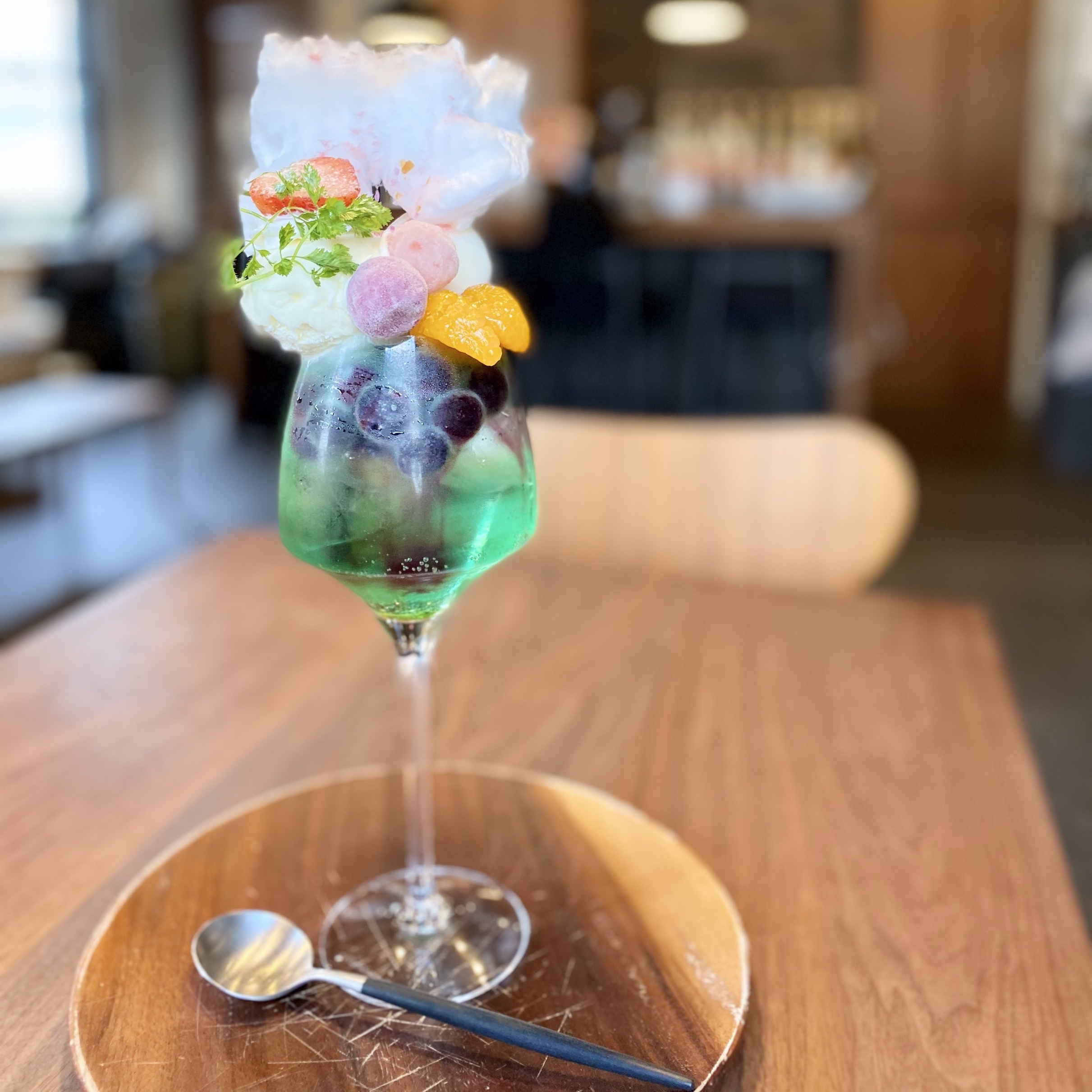 フォトジェニックなクリームソーダー